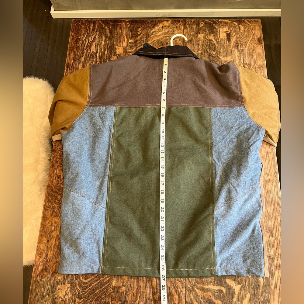 Vintage Carhartt Reworked Patch Work Jacket - Picture 4 of 10